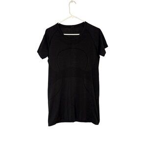 Lululemon Black Swiftly Tech Short Sleeve Shirt Size 12